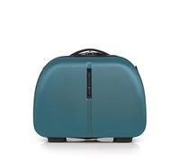 Gabol - Neceser de Viaje Rígido Paradise XP 35x28x17cm - Peso 0,9kg con Capacidad de hasta 12L - con Acople a Maleta, Correa y Forro de Material Reciclado - Diseño Español en ABS - Verde