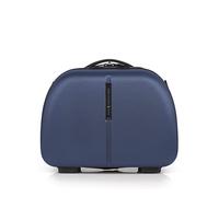 Gabol - Neceser de Viaje Rígido Paradise XP 35x28x17cm - Peso 0,9kg con Capacidad de hasta 12L - con Acople a Maleta, Correa y Forro de Material Reciclado - Diseño Español en ABS - Azul