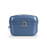 Gabol - Neceser de Viaje Rígido Queens 32x23x19 cm - Peso 0,83kg con Capacidad 13,7L - Acople a Maleta y Clasificador Interior - Diseño Español en Polipropileno - Resistente y PVC Free - Azul