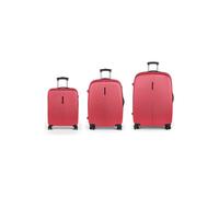 Gabol Paradise XP 4 ruedas Juego de maletas 3 piezas Con asa expansible rojo