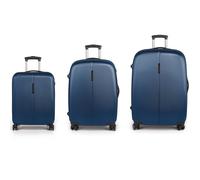 Gabol Paradise XP 4 ruedas Set de maletas 3 piezas Con asa expansible azul