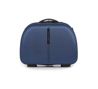 Gabol - Neceser de Viaje Rígido Paradise XP 35x28x17cm - Peso 0,9kg con Capacidad de hasta 12L - con Acople a Maleta, Correa y Forro de Material Reciclado - Diseño Español en ABS - Azul