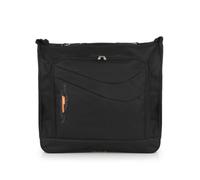 Gabol - Portatrajes de Viaje W co 55x44x11 cm - Súperligero con Compartimento para Portátil 15,6″ - Fabricado en Poliéster Reciclado RPET - Interior Forrado y con Múltiples Compartimentos - Negro