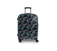 Gabol Maleta mediana rígida Score 66 cm - 4 ruedas 360° - Cerradura TSA - Negro