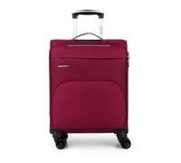 Gabol - Zambia | Maleta de Cabina de Tela de 38 x 55 x 20 cm con Capacidad para 31 L de Color Burdeos