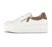 Gabor 83.200 Zapatillas Low Top Deporte Mujer Cuero Creme Sin Patrón