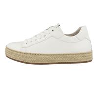 Gabor 83.270 Zapatillas Low Top para Mujer Azul de Cuero con Cordones