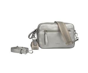 Gabor bags Silena - Bolso bandolera para mujer, color plateado, plata