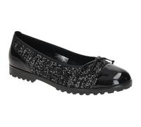 Gabor Bailarina 4.100 para mujer en textil negro, Negro , 37 EU