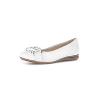 Gabor Bailarinas clásicas para mujer, bailarinas para mujer, Blanco 50, 43 EU
