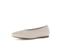 Gabor Bailarinas clásicas para mujer, planas para mujer, beige, 38.5 EU