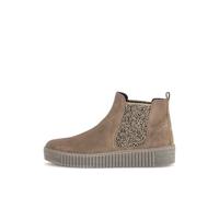 Gabor Botas Chelsea para mujer 8013.02, Sahara El Texture, 38 EU