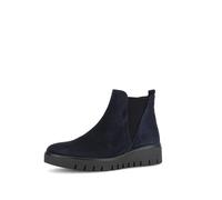 Gabor Botas Chelsea para mujer, Botines Mujer,Cómodo ancho múltiple (H), Azul oscuro 46, 36 EU Weit