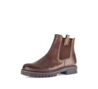 Gabor Botas Chelsea para mujer, Botines Mujer,Cómodo ancho múltiple (H), Camel 53, 35.5 EU Weit
