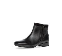 Gabor Botas Chelsea para mujer, Botines Mujer,Cómodo ancho múltiple (H), Negro 57., 35.5 EU Weit