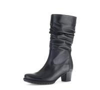 Gabor Botas Chelsea para mujer, Botines Mujer,Cómodo ancho múltiple (H), Negro 57., 35.5 EU Weit