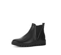Gabor Botas Chelsea para mujer, Botines Mujer,Cómodo ancho múltiple (H), Negro 57., 38 EU Weit