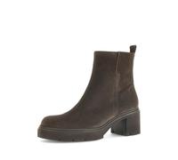 Gabor Botas Chelsea para mujer, botines para mujer, Marrón 18, 40 EU