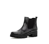 Gabor Botas Chelsea para mujer, botines para mujer,Mejor ajuste, Negro 27., 36 EU