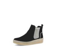 Gabor Botas Chelsea para mujer, botines para mujer, Negro 37., 36 EU