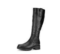 Gabor Botas clásicas de las mujeres, Botas de mujer,Moderado de ancho múltiple (G), Negro 90., 38.5 EU