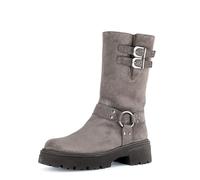 Gabor Botas de motorista para mujer, mejor ajuste, forro cálido, Marrón 78, 37.5 EU