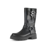 Gabor Botas de motorista para mujer, mejor ajuste, forro cálido, Negro 27., 41 EU