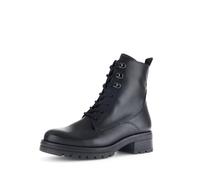 Gabor Botines de mujer con cordones, botines de mujer, Negro 57., 38 EU