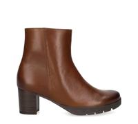 Gabor Botines para mujer 2.071 en piel lisa marrón, marrón, 38.5 EU