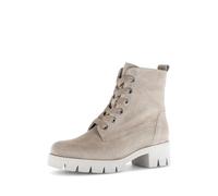 Gabor Female 71.711 - Botas con cordones para mujer, color beige, gris, 38.5 EU