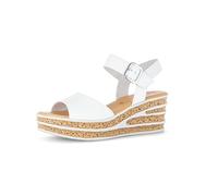 Gabor Gabor Casual 44.651 - Sandalias con tiras para mujer, Blanco 21, 40.5 EU