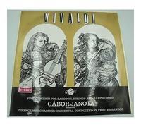 GABOR JANOTA/SANDOR five concerti for bassoon, strings and harpsichord VIVALDI LP Qualiton