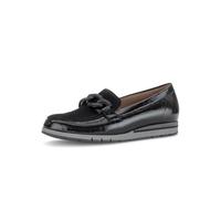 Gabor Mocasines Mujer 4004.01, Black Black Mat, 40.5 EU