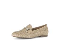 Gabor Mocasines y mocasín para mujer 5.214 en marrón perforado/trenzado, marrón, 41 EU