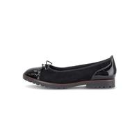 Gabor Mujer Bailarinas Clásicas 3007.01.007 Ancho Normal Ante Black FR.Cognac 40 EU