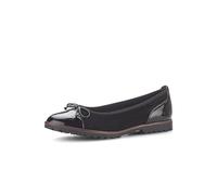 Gabor Mujer Bailarinas, señora Bailarinas clásicas,Zapatos Planos,Zapatos Bailarinas,Zapatos de Verano,Lazo,Negro (Schwarz) / 37,40.5 EU / 7 UK