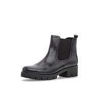 Gabor Mujer Botines, señora Botas Chelsea,Plantilla Desmontable,Medias Botas,Botas de Deslizamiento,Forradas,Negro (Schwarz),42.5 EU / 8.5 UK