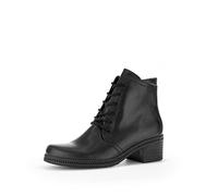 Gabor Mujer Botines, señora Botines con Cordones,Plantilla Desmontable,Medias Botas con Cordones,Botas de Invierno,Negro (Schwarz) / 27,39 EU / 6 UK