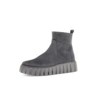 Gabor Mujer Chelsea Boots, Botines Mujer,Moderado Más Ancho (G), Gris oscuro 39, 37 EU