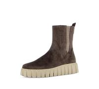 Gabor Mujer Chelsea Boots, Botines Mujer,Moderado Más Ancho (G), Marrón 43, 40 EU