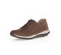 Gabor Mujer Zapatillas, señora Zapatillas Bajas,Plantilla Desmontable,Cordones,Zapato con Cordones,Zapato Deportivo,Ocio,Marrón (Whisky) / 41,40 EU / 6.5 UK