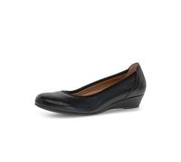 Gabor Mujer Zapatos de tacón, señora Zapatos de tacón de cuña,tacón de cuña,clásico,Elegante,cómodo,Oficina,Negro (Schwarz) / 57,38.5 EU / 5.5 UK