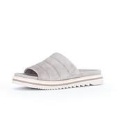 Gabor Mujer Zuecos, señora Sandalias achineladas,Zapatilla,Sandalia,Zapato de Verano,Zapato Informal,Gris (Stone),41 EU / 7.5 UK