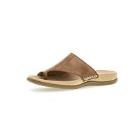 Gabor Mujer Zuecos, señora Sandalias achineladas,Zapatilla,Sandalia,Zapato de Verano,Zapato Informal,Marrón (Peanut),39 EU / 6 UK