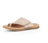 Gabor Pantuflas para mujer Slip On Best Fitting, Beige Silk 12, 44 EU