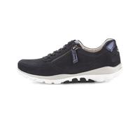 Gabor Rollingsoft 06.968 Zapatillas Low Top De Cuero Para Mujer Azul Marino