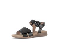 Gabor Sandalias de mujer – Negro – Moderado más ancho (G) – Talla 40 EU