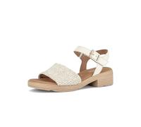Gabor Sandalias de Mujer, Sandalias Mujer,Cómodo ancho (H), Latte 61, 39 EU Weit