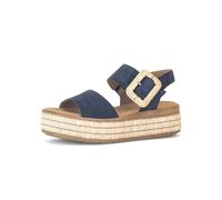 Gabor Sandalias de plataforma para mujer, sandalias de mujer, Armada 16, 38.5 EU