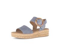 Gabor Sandalias de plataforma para mujer, sandalias de mujer, Denim 18, 37 EU